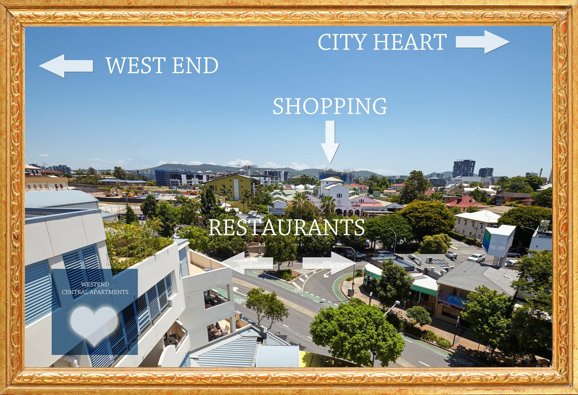 West End Central Apartments Brisbane Exterior foto